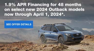  2023 STL Outback offer | Vann York Subaru in Asheboro NC
